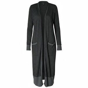 Eileen Fisher Oversized Striped Duster Cardigan XS Fits S/M